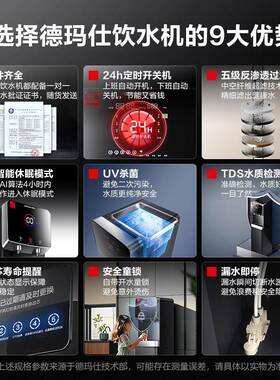 商用直机式直饮水机冷热饮立水机反渗饮透RO1DMS-2CL200 规格Y：2