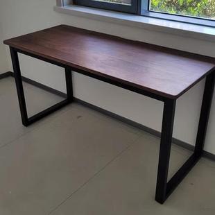 可定制桌脚办公桌金属桌腿支/艺架铁桌钢铁制支撑桌脚架书桌岩板