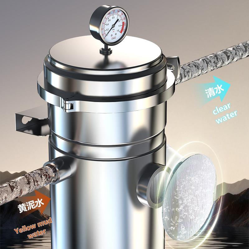 视水化不家锈钢净水器用免拆管全屋大流量净水机HX-UF-10自来前可