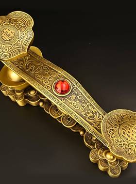 黄礼铜如意饰真如意品家装饰工艺品客厅入口电视居柜办公室品公司