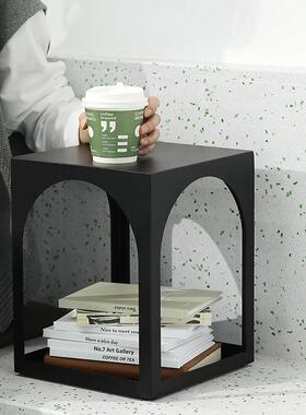 北欧风玄关铁艺物架 拱置面门造型化妆品收格纳架 inM2116风桌杂