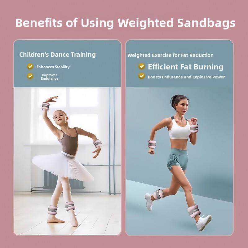 德国德国高端负沙打底裤重跑舞蹈力量训步练专用脚踝隐形腕腿运袋