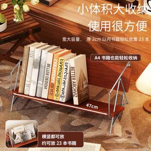 复古实木架子中不式桌面置物架304锈钢书架窗储物柜飘简易书小柜