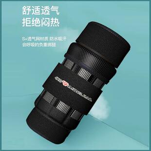 钢板绑腿沙袋重装 负备绑手沙袋隐运形铅块可调透跑气sg031703步动