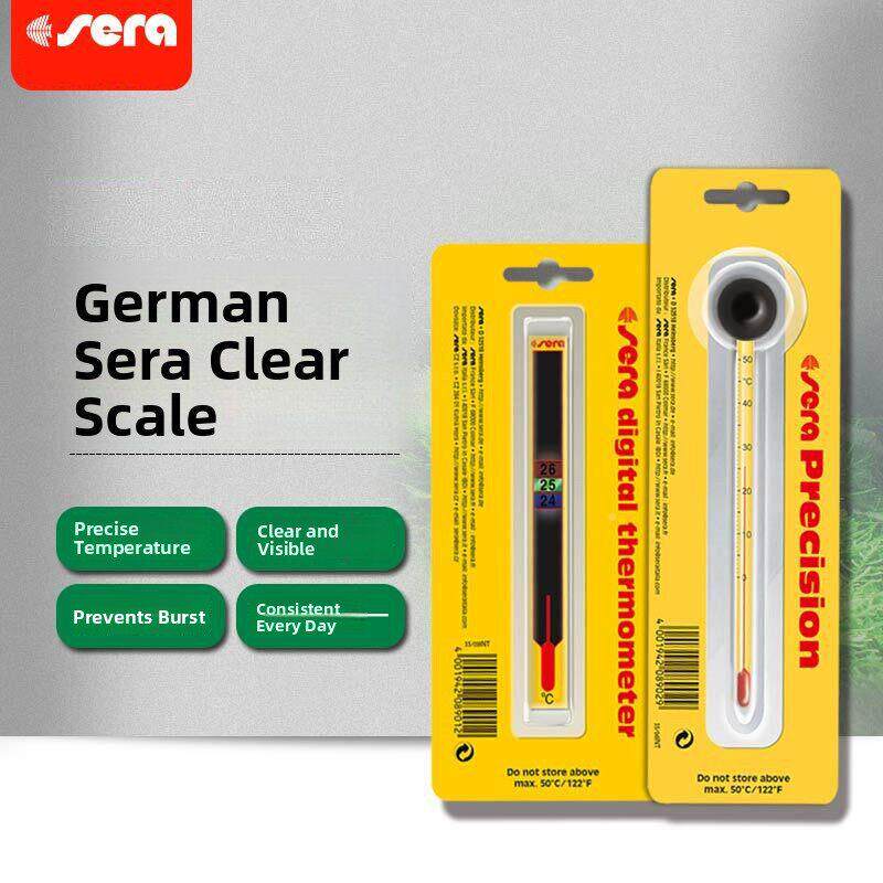 变德国喜鱼缸温度温度贴片水温计缸QOH外高瑞精度水计族用液晶色