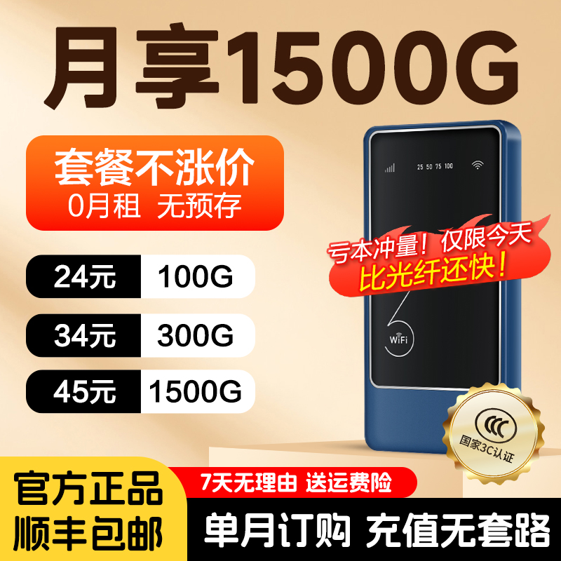 【不限速】2025新款随身wifi6