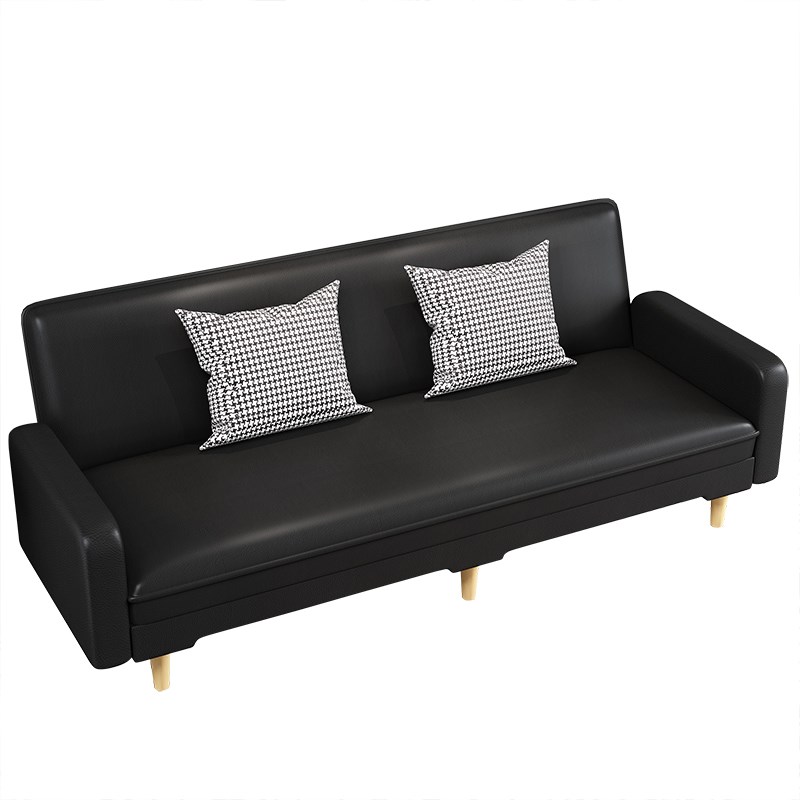 猫抓皮沙发办公室三人位接待会客发廊理发店皮革沙发商店酒店公寓