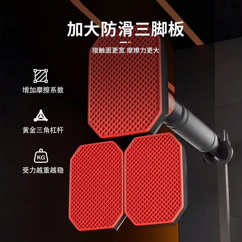 门上单杠家用室内儿童免打孔墙体引体向上器单杆家庭健身器材吊环