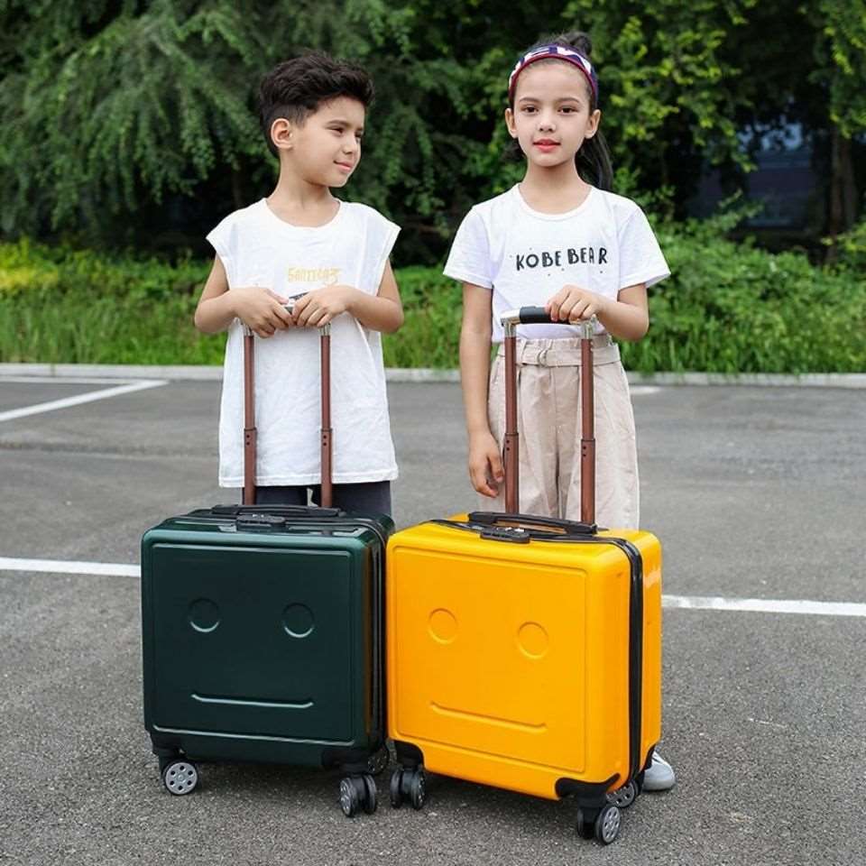 儿童拉杆箱18寸儿童登机箱宝宝行李箱旅行箱四轮万向轮卡通行李箱