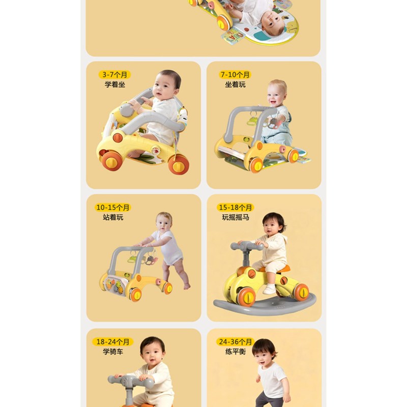 婴儿健身架脚踏钢琴新生儿见面礼物实用0到6个月满月1岁宝宝玩具
