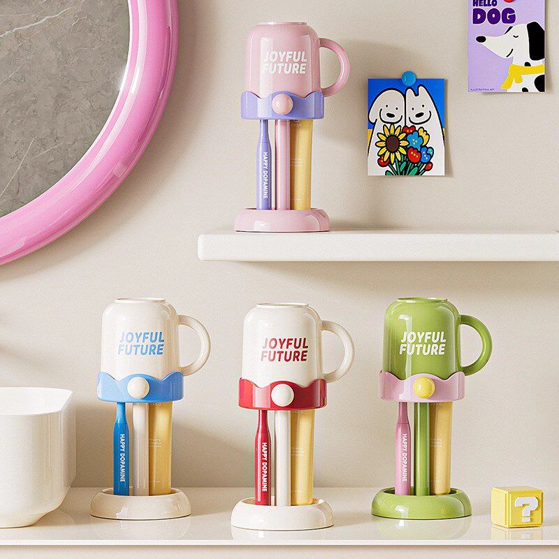 漱口杯刷牙杯子学生宿舍高中生住校生电动牙刷牙具套装用品置物架