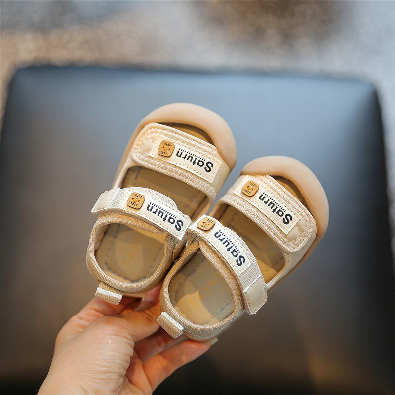 婴儿凉鞋夏季包头护脚防踢学步鞋男孩子沙滩鞋1一3岁宝宝休闲鞋女