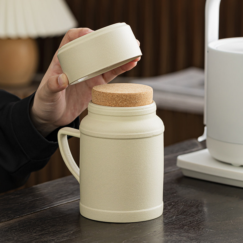 办公杯闷茶壶泡茶杯子喝水大容量男女陶瓷杯办公室马克杯带盖定制,餐饮具,马克杯,淘宝优惠券,粉丝福利购,淘宝优惠卷