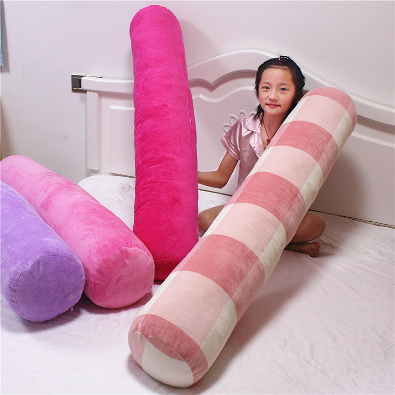 定做圆柱抱枕长条形抱枕糖果枕枕套 抱枕靠垫圆枕 可定制大小尺寸