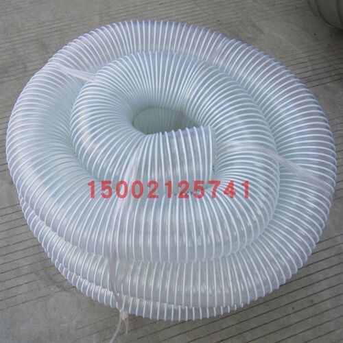 加厚PVC风管透明钢丝软管木工吸尘管工业除尘管排风集尘管塑料管