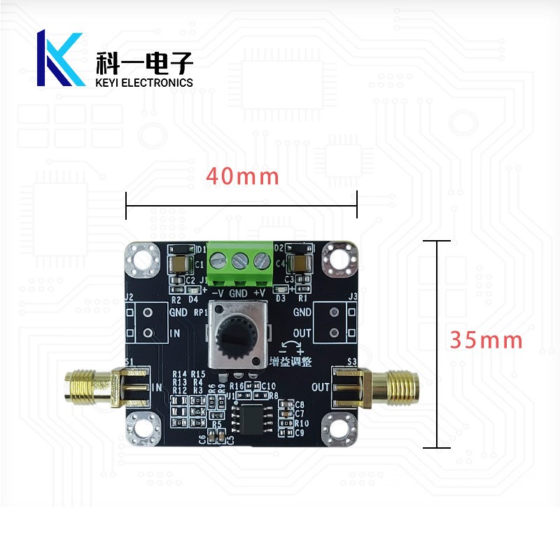 电压衰减器模块 高速电压信号衰减 分压模块 衰减倍数可调 可定制