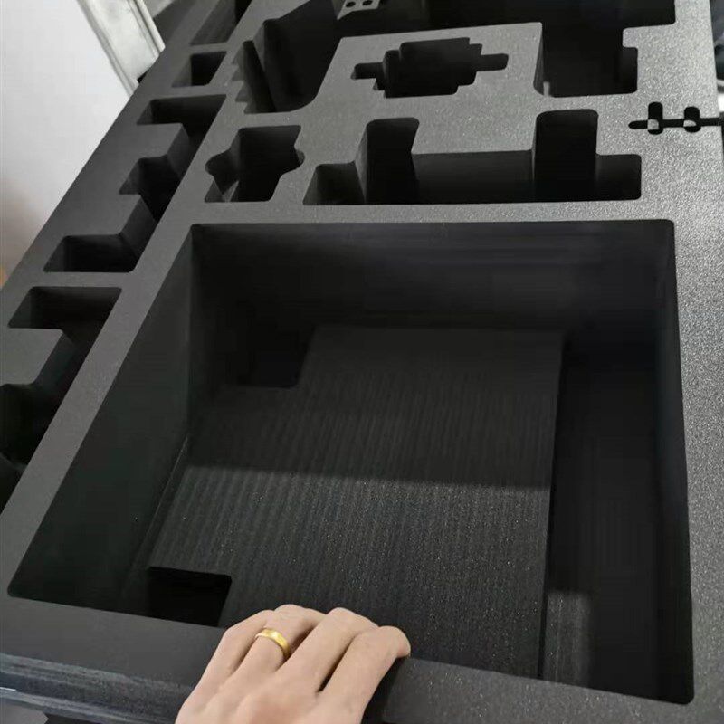黑白色EVA内衬定做工具箱内衬雕刻一体成型仪器箱航空箱内衬定做