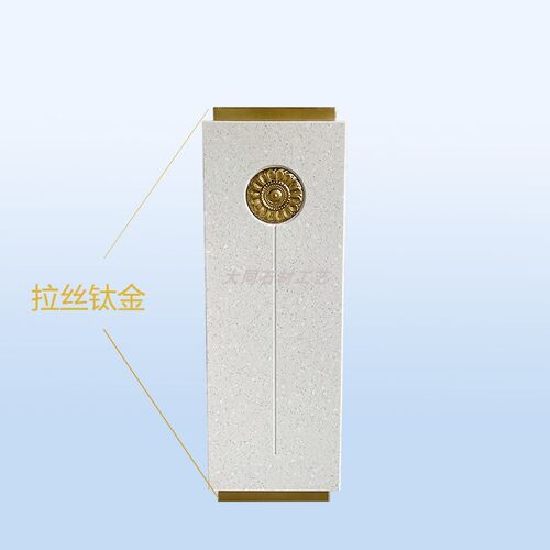 大理石底座新中式国风装饰摆件展馆展厅陈列展示柜客厅设计装饰品