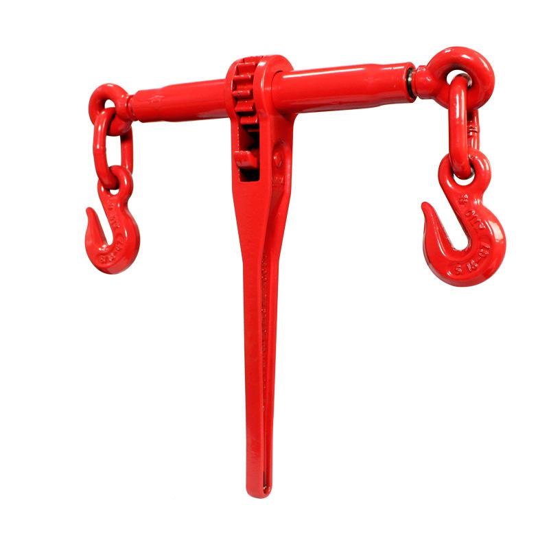 紧索器80级双钩绑1.18t链收紧器棘轮吊索具捆器杠G杆式链条拉条锁