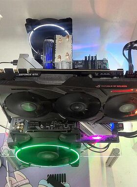MINI迷你matx组装台式机电脑全侧透明atx小主机箱diy办公外壳itx