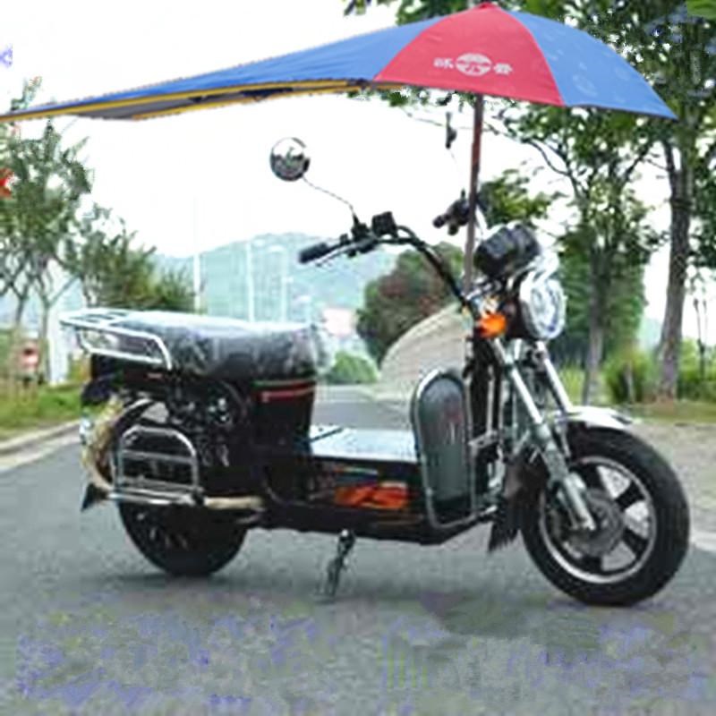 摩托车雨伞遮阳挡雨防晒加长电动车晴雨伞遮雨男士车遮阳棚伞蓬
