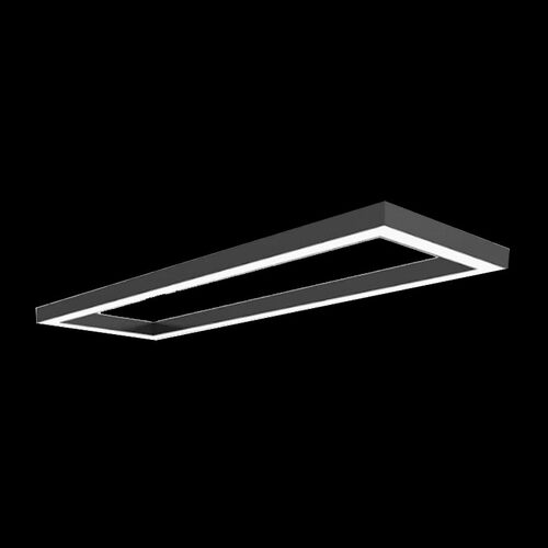 led长b条灯 办公灯 长方形灯 办公室灯会议室吊灯回字形Z工业风吊
