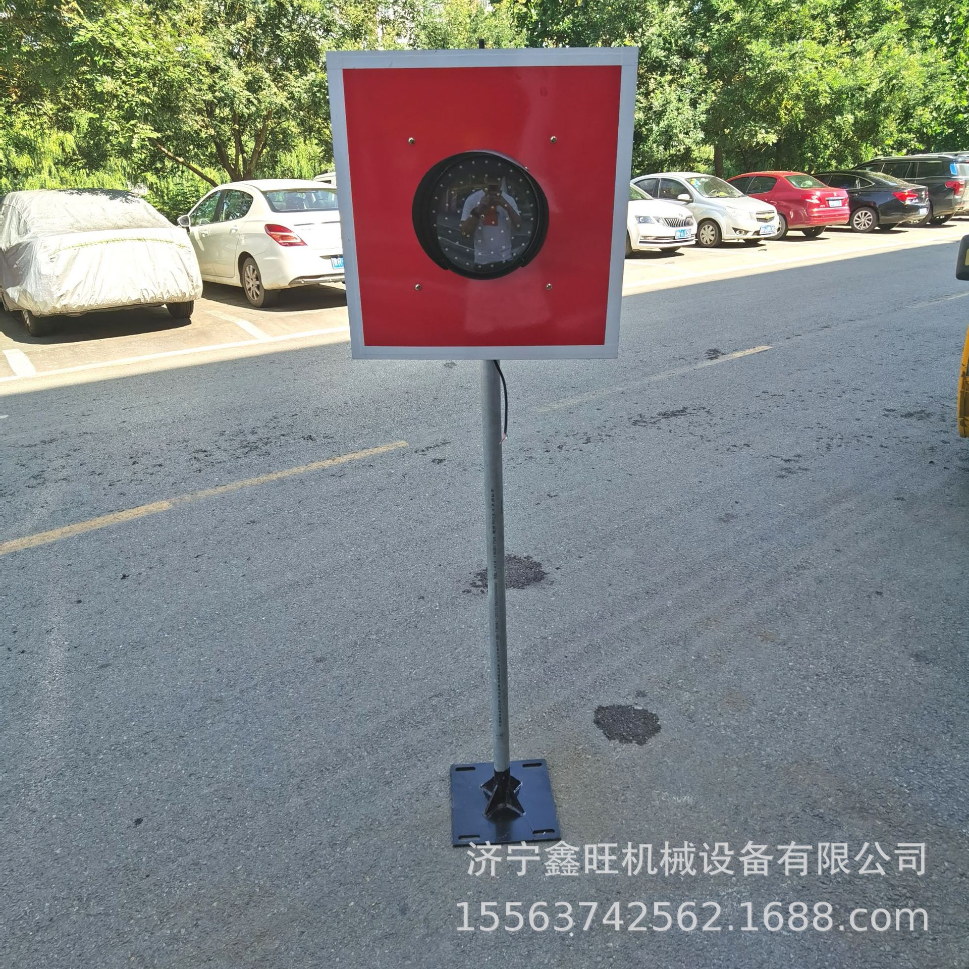 1.2红闪警示灯 200线路终端车挡指示器 太阳能车档灯 铁路土挡灯