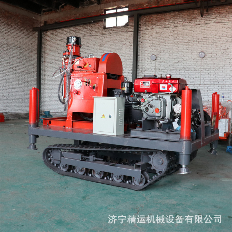 柴油液压履带式注浆加固钻机ZLJ隧道岩石打孔注浆一体式坑道钻机