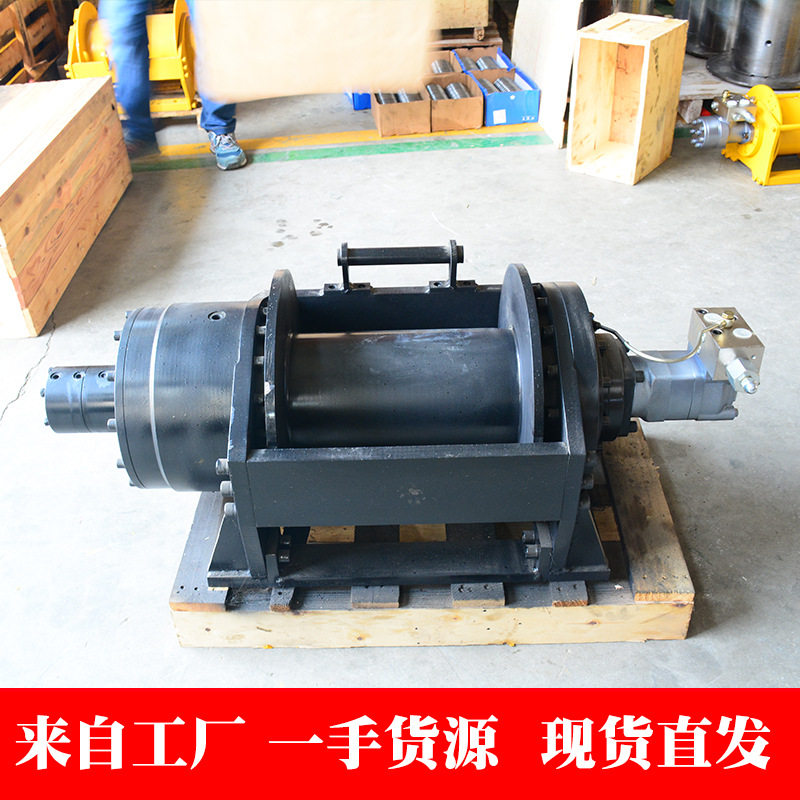 液压绞车卷扬机3-10吨适用中小型重型吊车船用起重绞盘机可出CSS