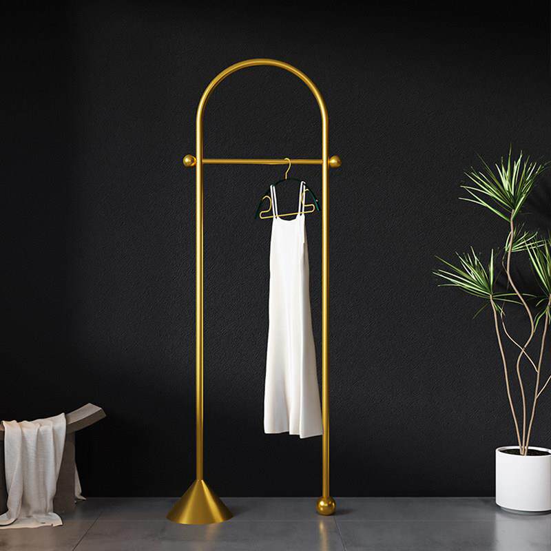 JF设计师品牌衣帽架北欧轻奢风ins衣架落地卧室创意挂衣架高级感