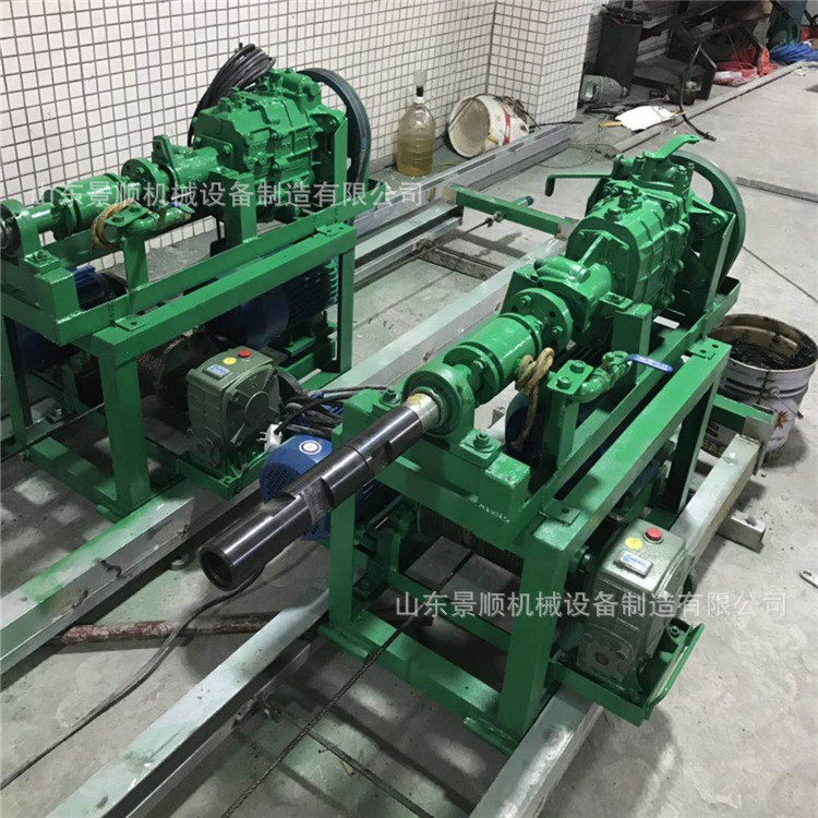 横向山泉打井机 水气两用横向钻井机横井山区水平钻井设备全套