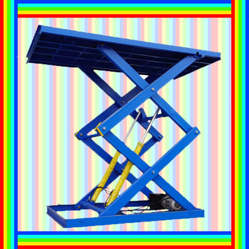 地坑式固定剪叉升降机大吨位电动举升机剪刀式液压升降机举升平台