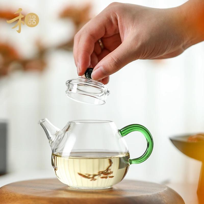 【YTL官方店】泡茶壶茶家祈用小玉壶耐高温玻璃泡花茶壶茶具