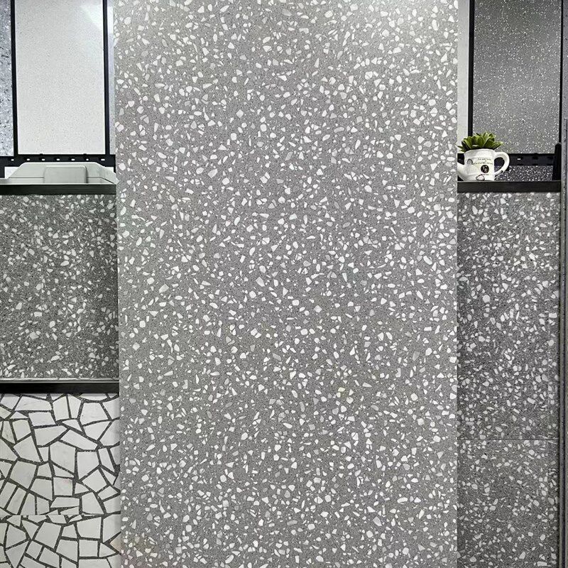 水磨石瓷砖750X1500餐厅地砖连锁店酒店900X1800地板砖防滑仿古砖