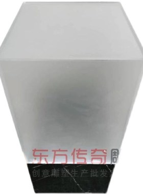现代简约摆件工艺品底座磨砂亚克力摆台水晶亚克力展台装饰台磨砂