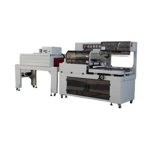 机热缩膜套膜套袋塑封机封膜机器封切机 全自动封切热收缩膜包装