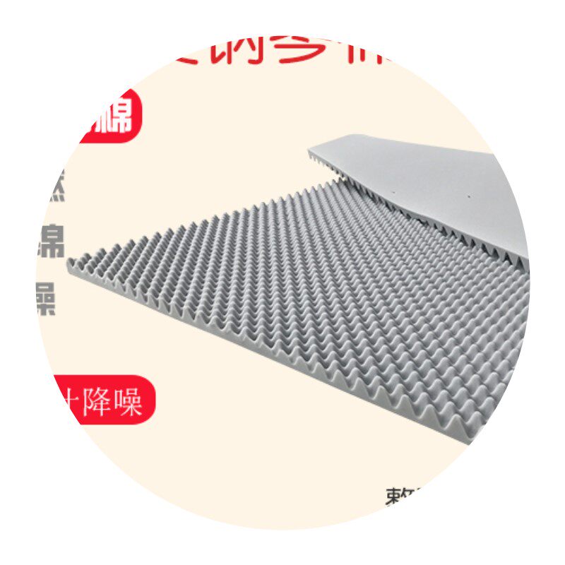 铝箔自粘隔音棉彩钢瓦顶光房顶阳台雨棚水音隔热棉阻燃防隔隔音棉