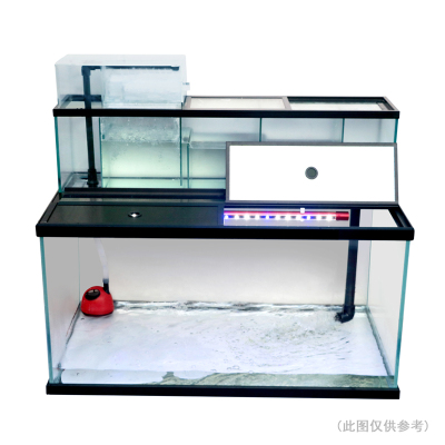 鱼缸上过滤超白缸金晶超白玻x璃缸定制客厅锦鲤鱼缸免换水过滤厂