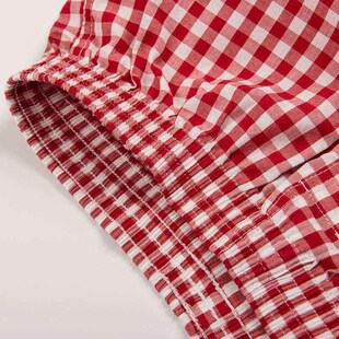 男士 平角加大码 四角内裤 头裤 c阿罗裤 家居睡裤 衩棉布包 单条装