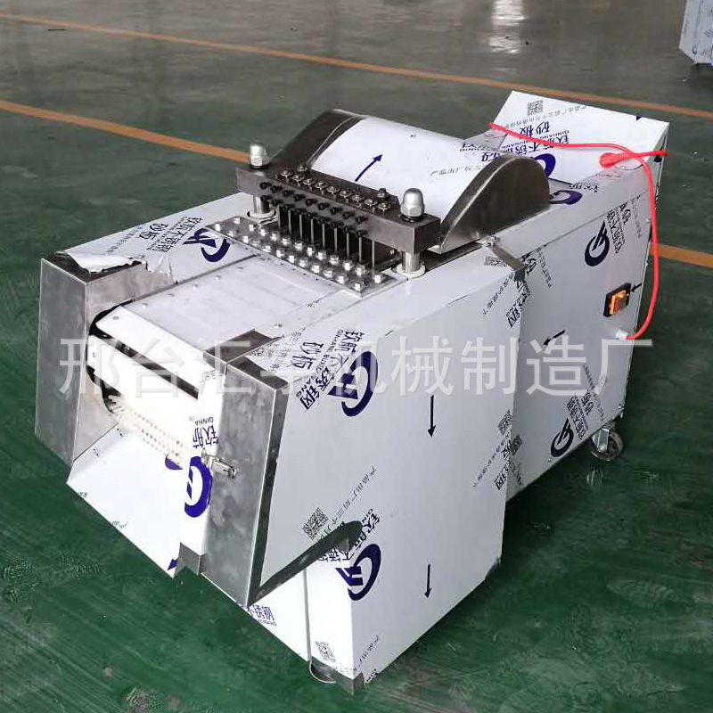 商用全自动剁排骨机器商用切猪蹄铡骨机牛羊斩冻肉大骨头锯骨机