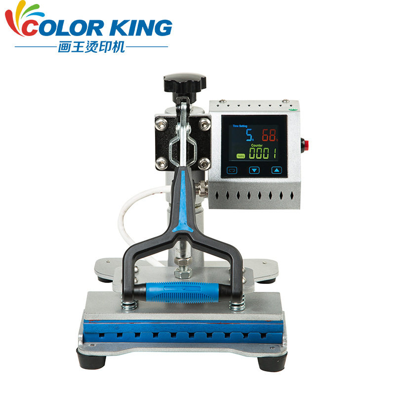 Colorking厂家直供十工位摇头印笔机圆珠笔个性DIY热转印设备