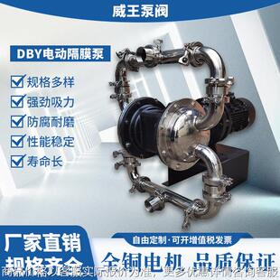 全年包退换衬氟电动隔膜泵 50流体衬氟保证 耐腐蚀电动隔膜泵DBY