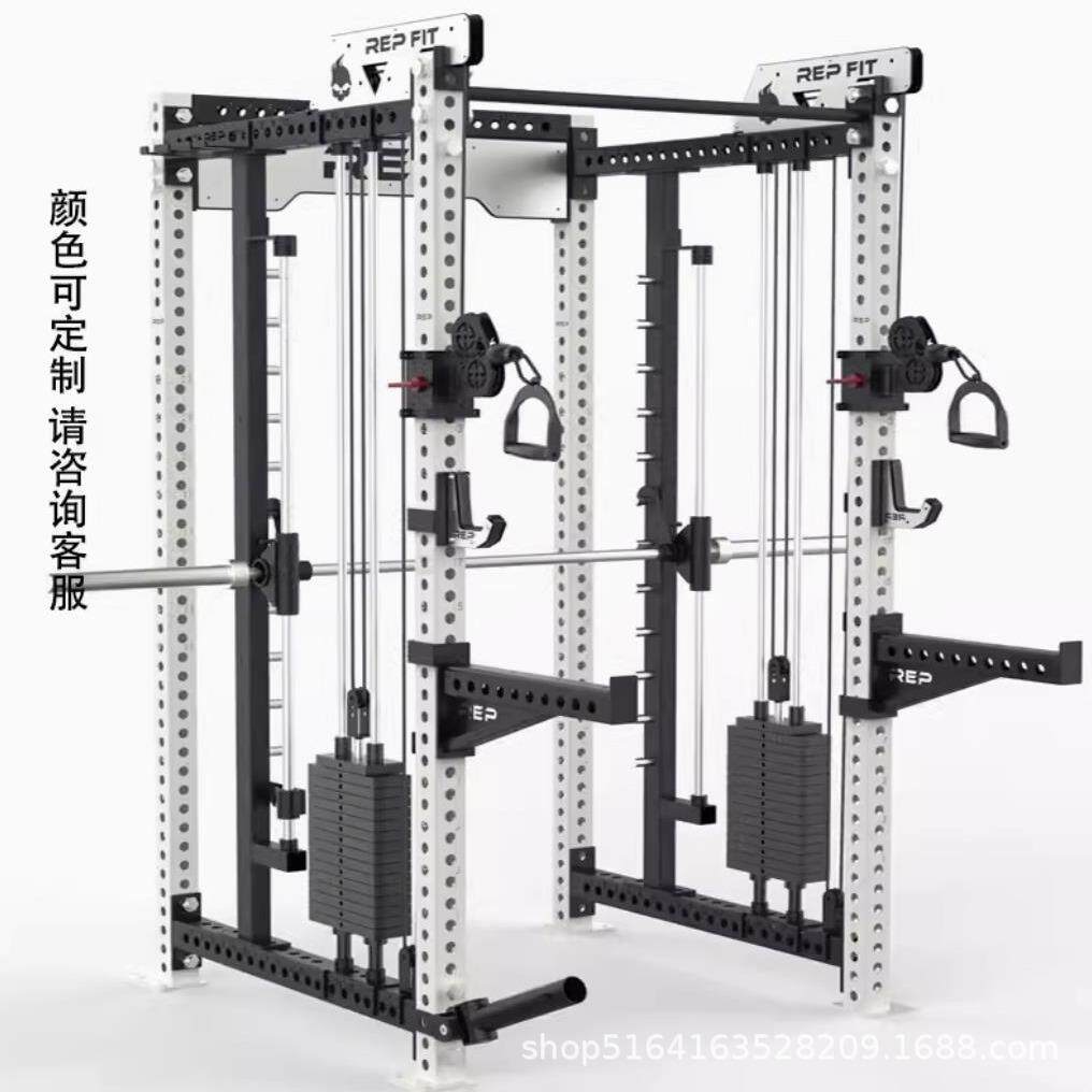 REP综合训练架小飞鸟龙门架多功能商用健身器材家用深蹲架卧推架