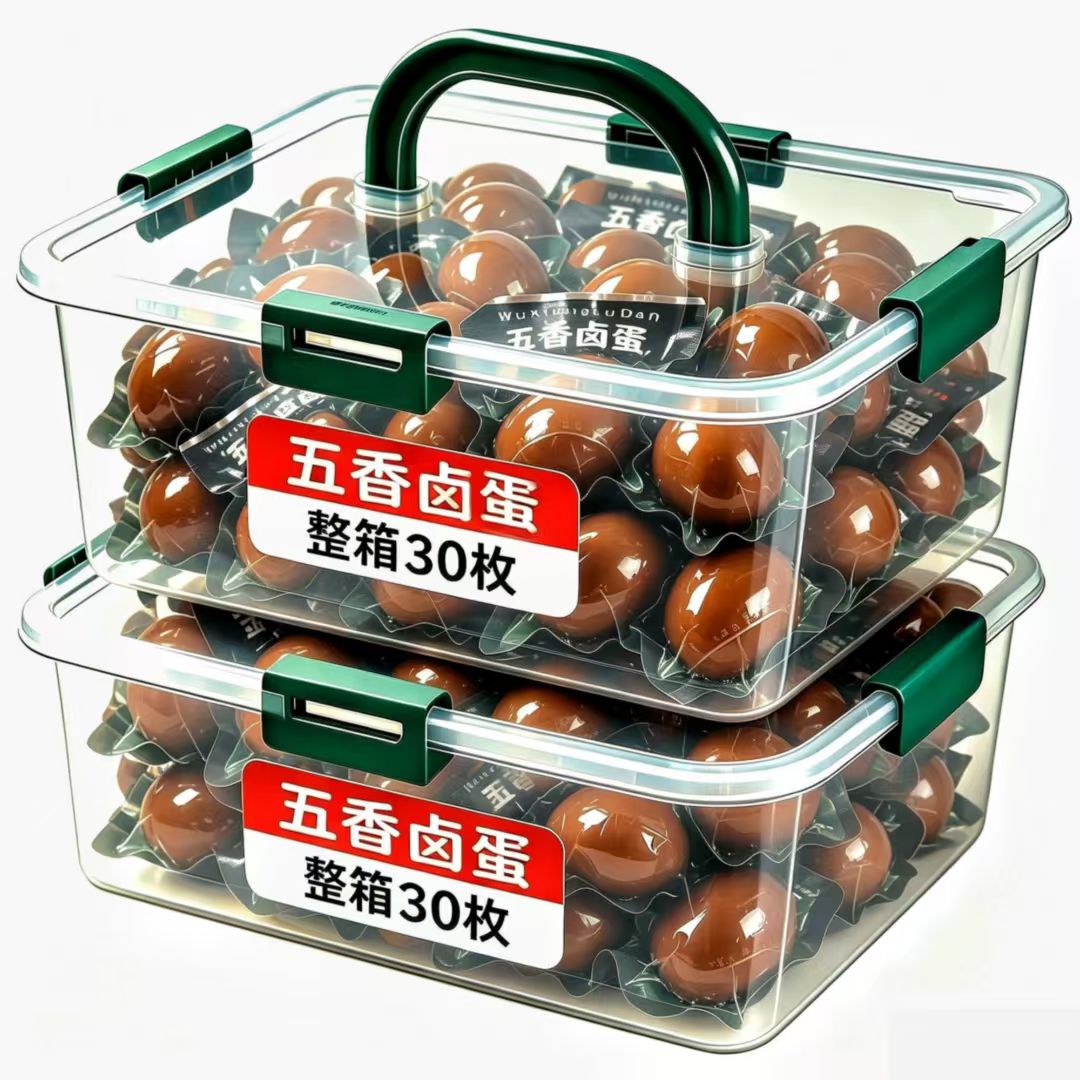 30枚五香大卤蛋】便宜五香卤蛋茶叶蛋即食卤鸡蛋开袋即食独立包装