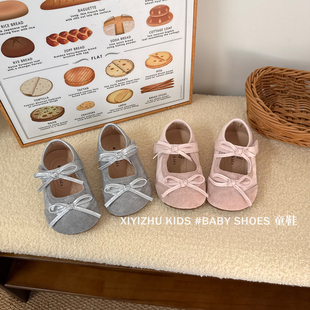 女童公主鞋春秋款女孩玛丽珍芭蕾鞋宝宝软底学步鞋儿童方口小皮鞋
