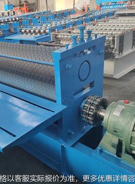 兴朗不锈钢压花机设备 钢板压花成型设备 柳叶纹凤眼纹大小圆点