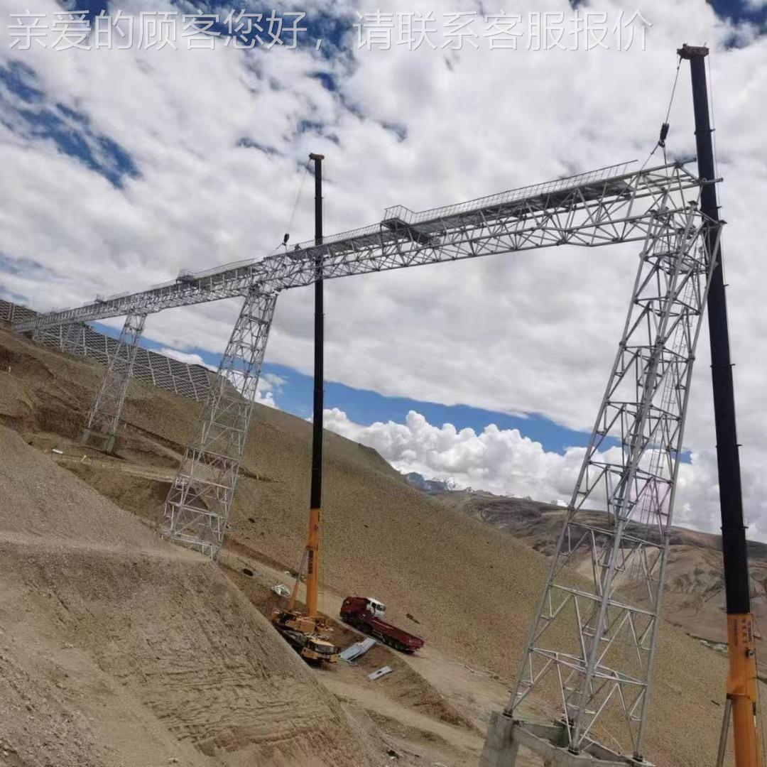 钢变电构站力电架构 机场 钢结构焊接 加工制作76435结廊桥