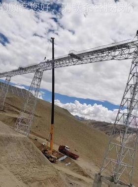 钢变电构站力电架构 机场 钢结构焊接 加工制作76435结廊桥