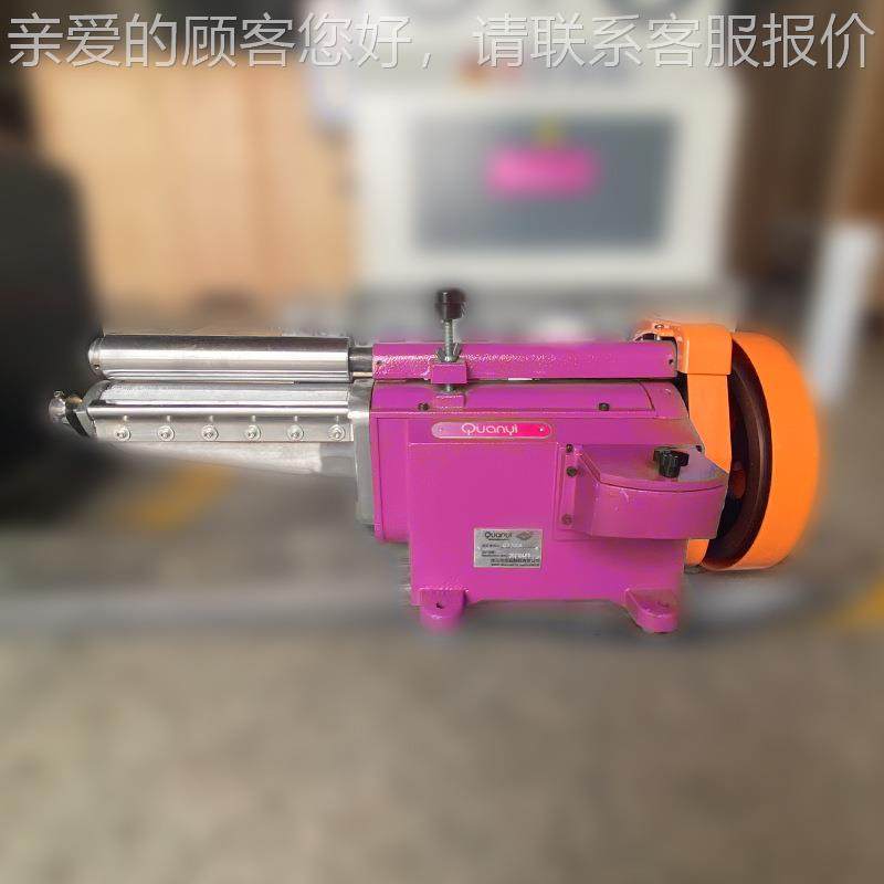 制鞋机械生硬产线设备皮革半自质动轮轮上胶机软性QY200A/B材鞋滚
