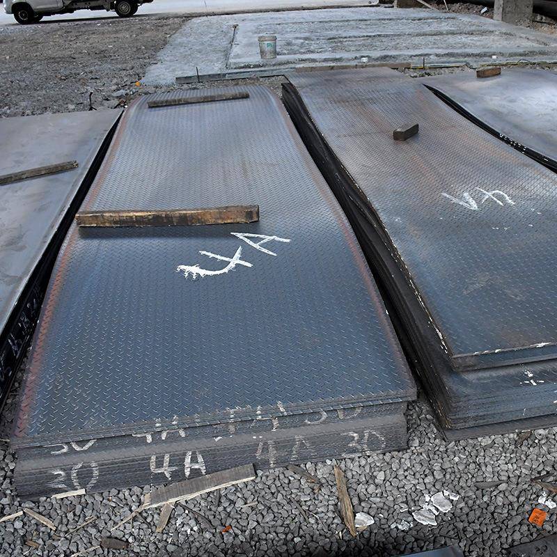 厂家304不锈钢花纹板316不锈钢压花板防滑板楼梯脚踏板螺纹